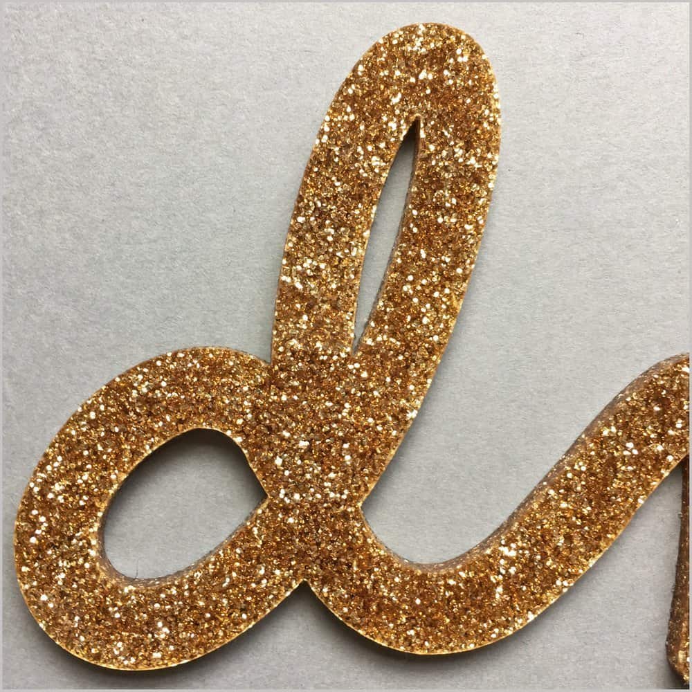 Lala Loves Decor Glitter Acrylic Dream Sign by - - Learning Bugs UK