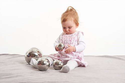 Sensory Reflective Balls - Set Of 4