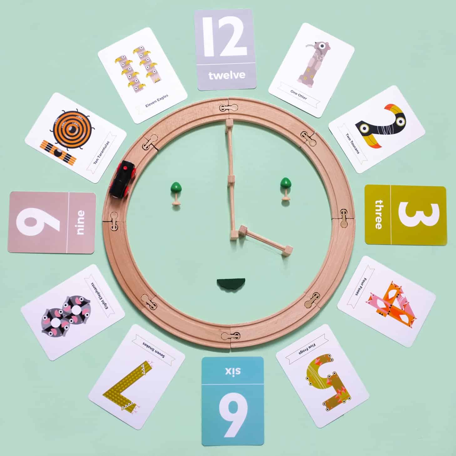 Animal Number Flashcards by The Jam Tart - Learning Bugs UK