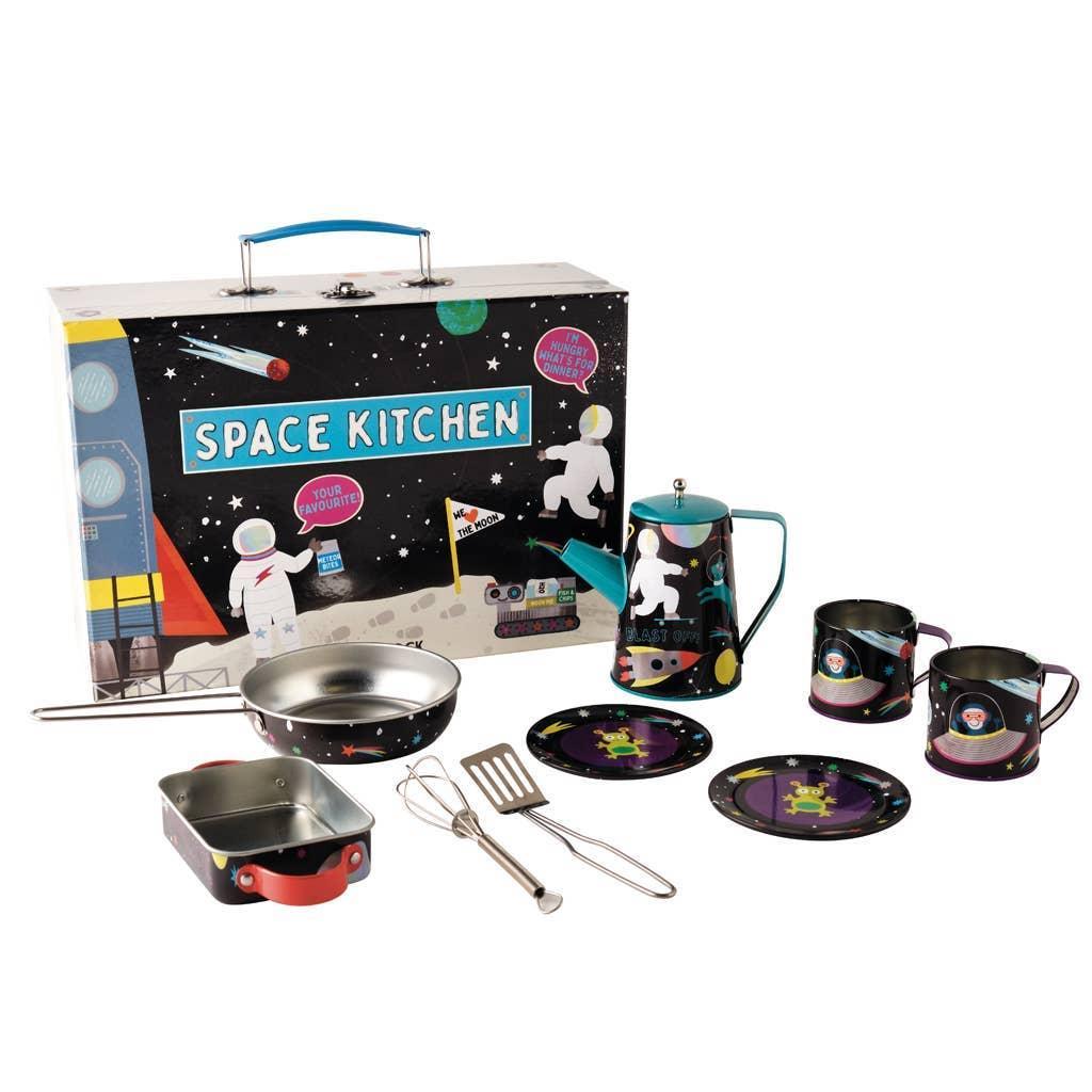 Floss and Rock Space Tin Kitchen Set
