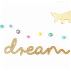 Lala Loves Decor Glitter Acrylic Dream Sign by - - Learning Bugs UK