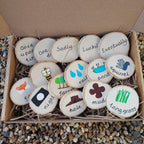 Buy Green Earth Learning Nature Storytelling Wooden Discs Gift Set | for kids by Learning Bugs UK