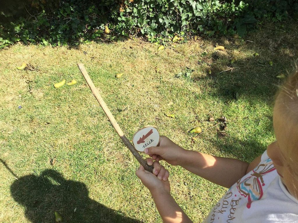 Buy Green Earth Learning Wooden Learning Disks - Scavenger Hunt | for kids by Learning Bugs UK