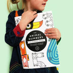 Animal Numbers Colouring Book by The Jam Tart - Learning Bugs UK