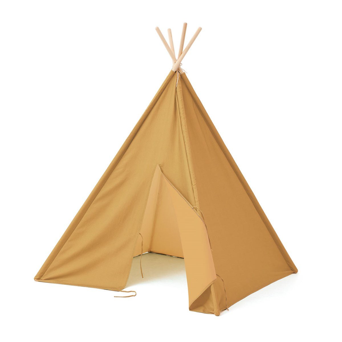 Buy Kids Concept Tipi Tent - Yellow | for kids by Learning Bugs UK