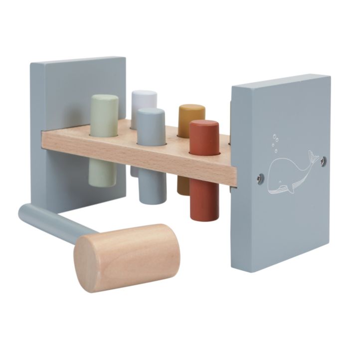 Buy Little Dutch Hammer Bench - Ocean | for kids by Learning Bugs UK