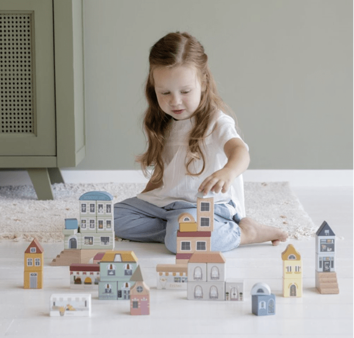 Buy Little Dutch Railway extension - City building blocks | for kids by Learning Bugs UK
