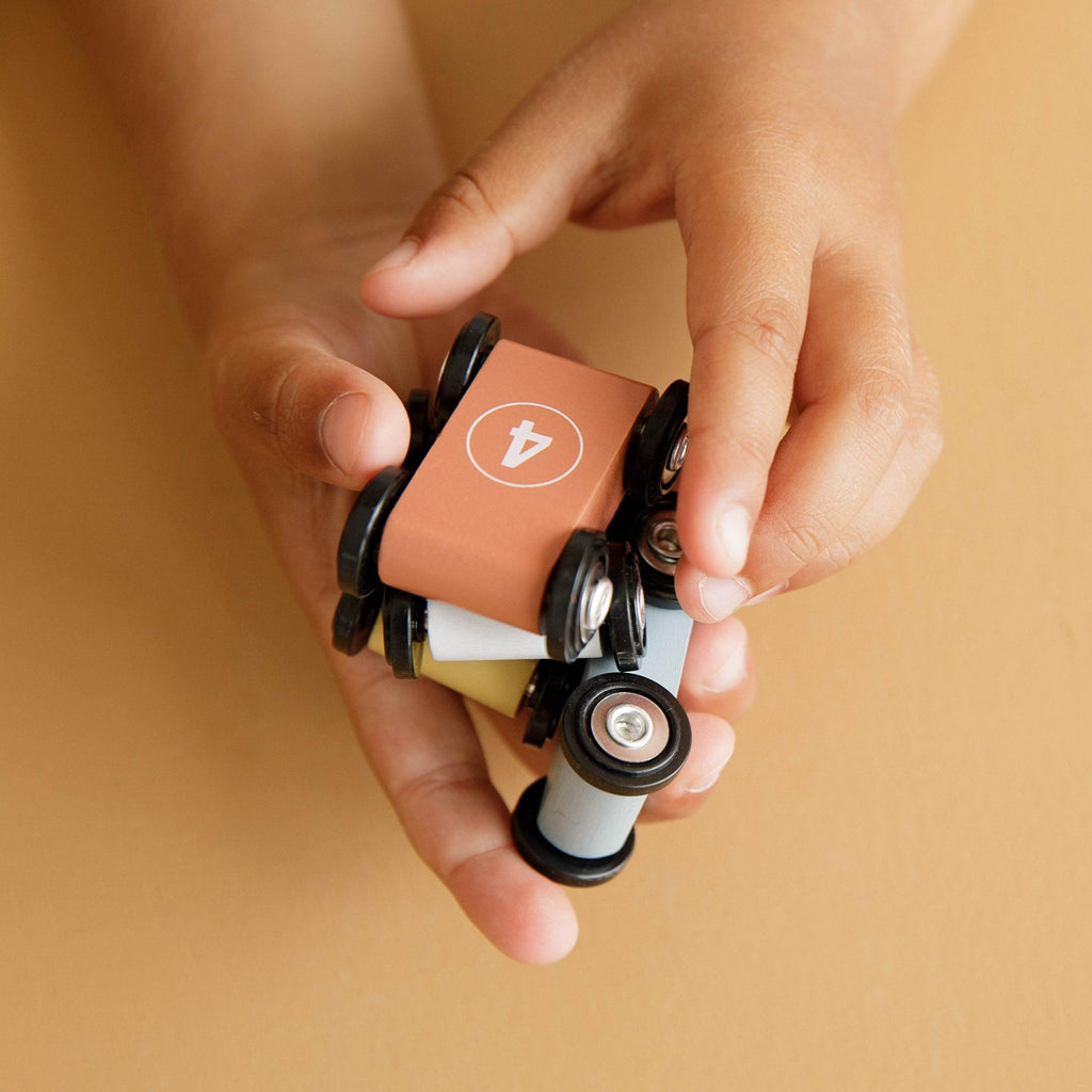 Buy Little Dutch Ramp Racer Cars - Blue | for kids by Learning Bugs UK