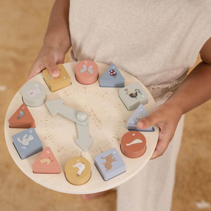 Little Dutch Puzzle Clock by Little Dutch - Learning Bugs UK