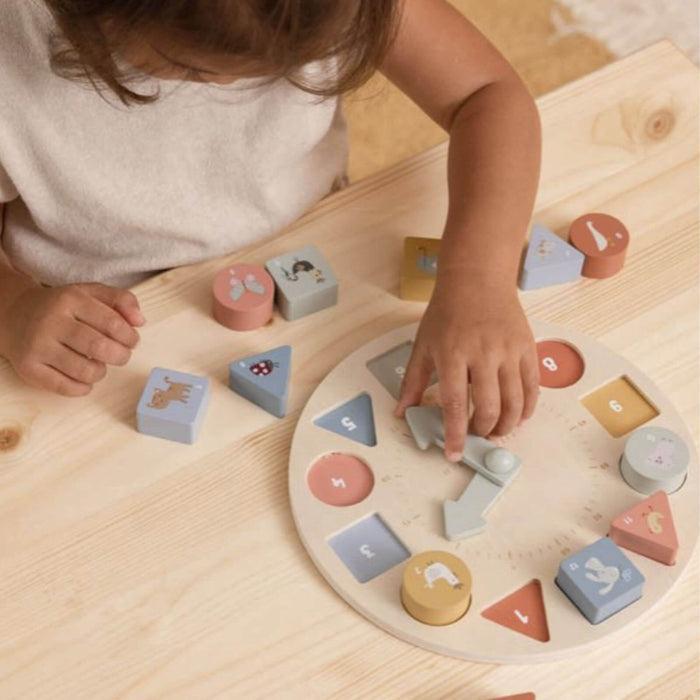 Little Dutch Puzzle Clock by Little Dutch - Learning Bugs UK