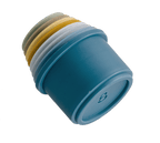 Little Dutch Stacking Cups Blue by Learning Bugs - Learning Bugs UK