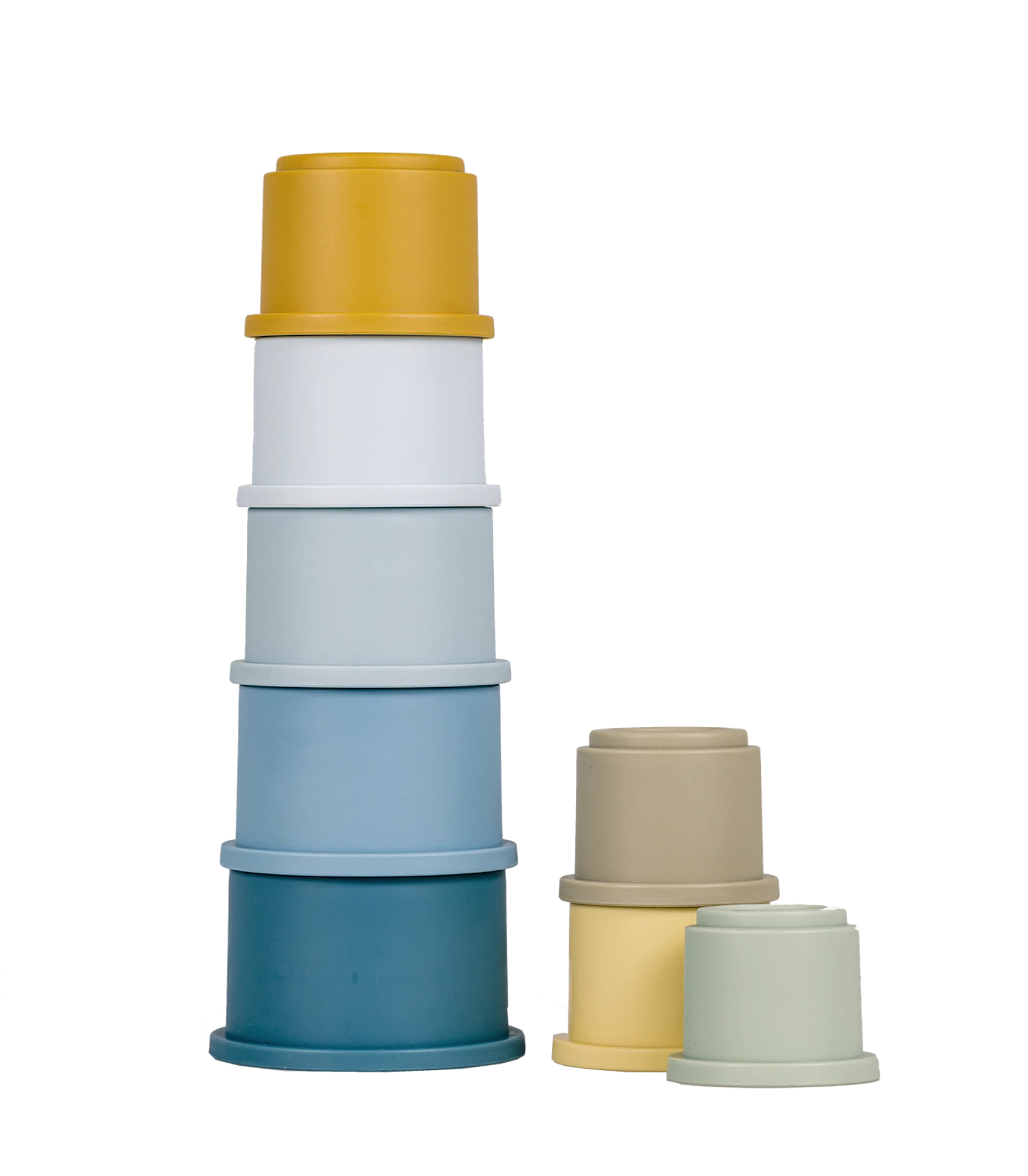 Little Dutch Stacking Cups Blue by Learning Bugs - Learning Bugs UK