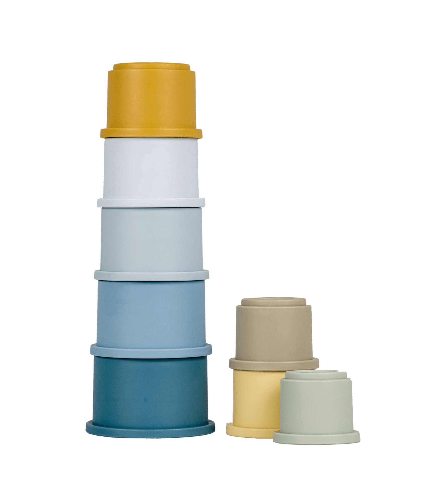 Little Dutch Stacking Cups Blue by Learning Bugs - Learning Bugs UK