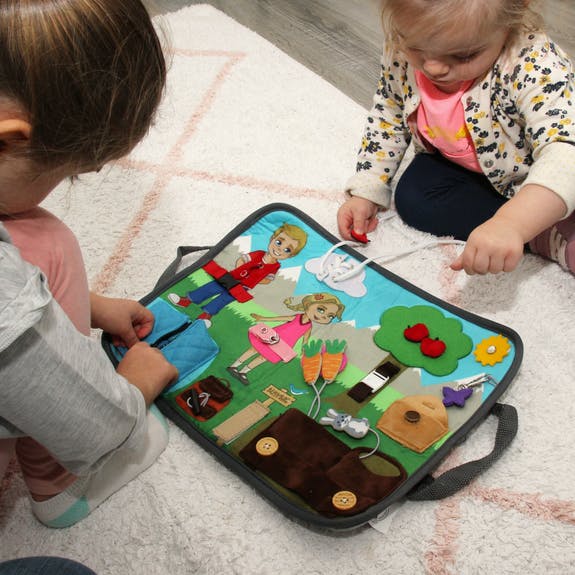 Buy Max & Lea Busy Bag | for kids by Learning Bugs UK