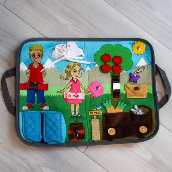Buy Max & Lea Busy Bag | for kids by Learning Bugs UK