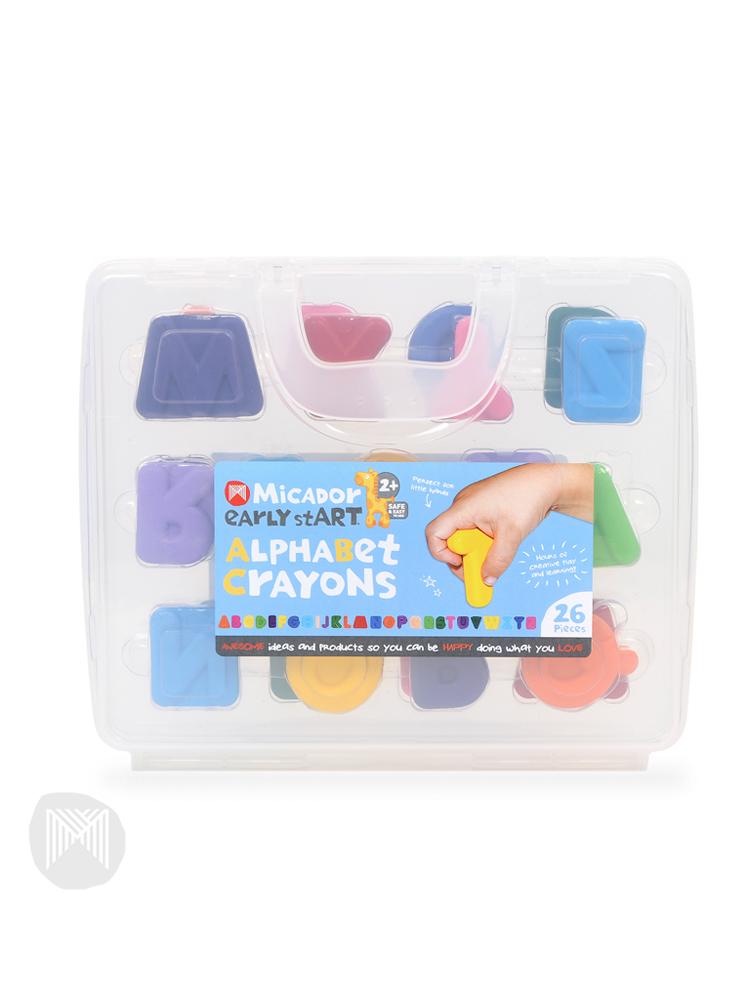 Buy Micador - Early Start Alphabet Crayons | for kids by Learning Bugs UK