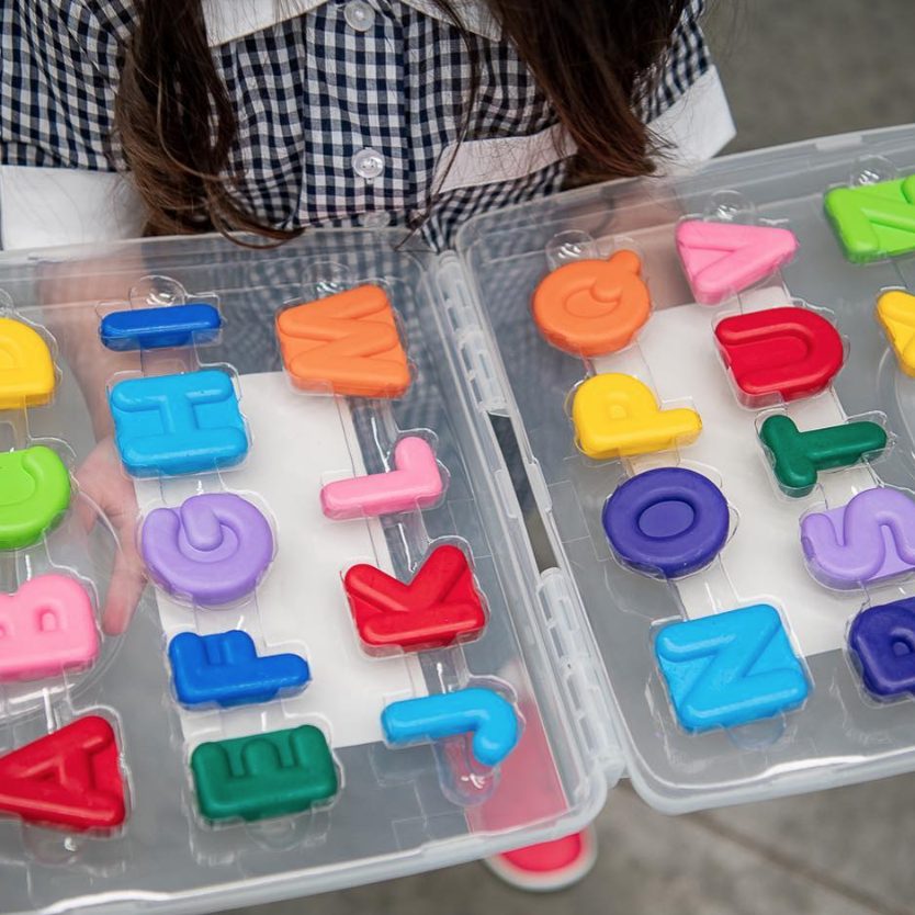 Buy Micador - Early Start Alphabet Crayons | for kids by Learning Bugs UK