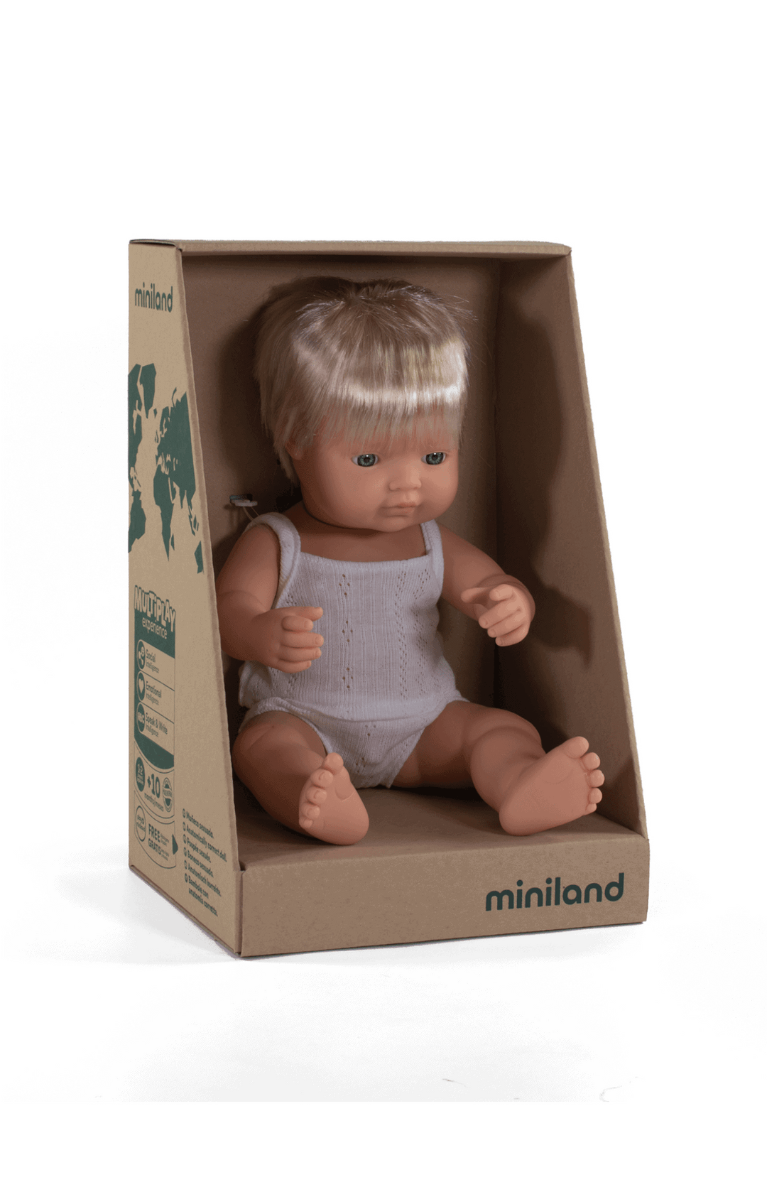 Miniland Toddler Doll 38cm Boy C