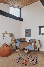 Buy Oyoy Leopard Rug - Camel | for kids by Learning Bugs UK