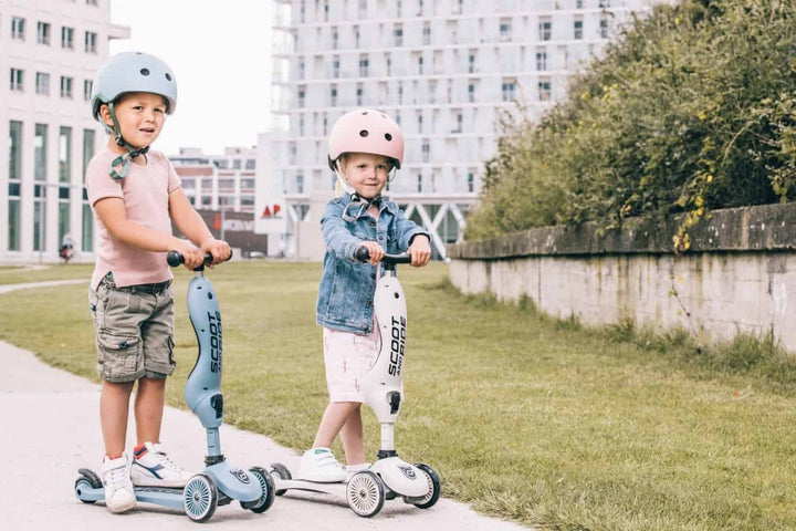 Scoot & Ride kids Helmet - Steel