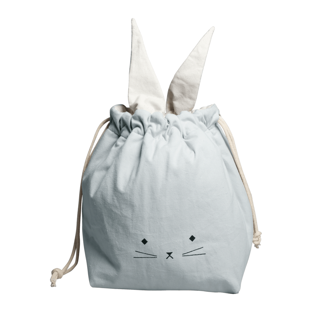 Small Storage Bag - Cat Icy Grey by Fabelab - Learning Bugs UK