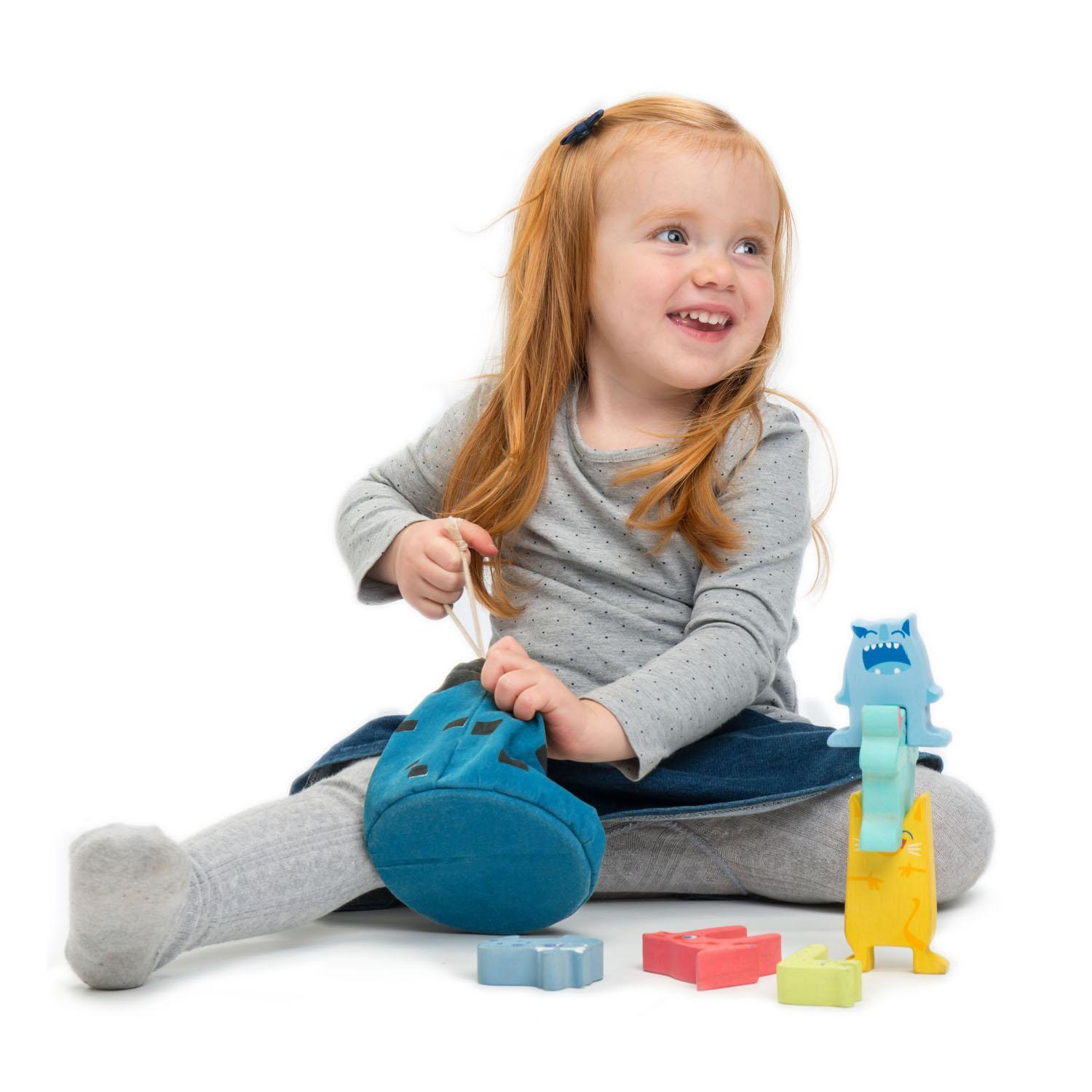 Tender Leaf - Monster Stacker by Tenderleaf Toys - Learning Bugs UK