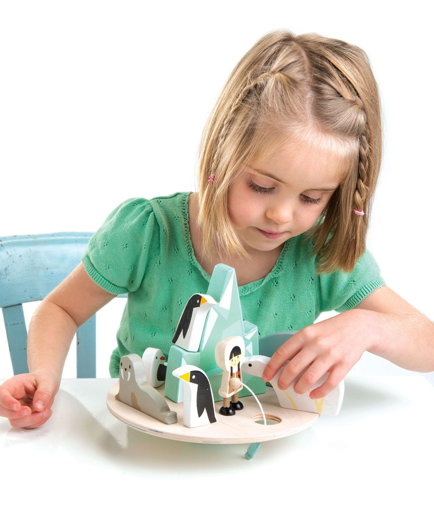 Buy Tender Leaf Balancing Polar Circle | for kids by Learning Bugs UK