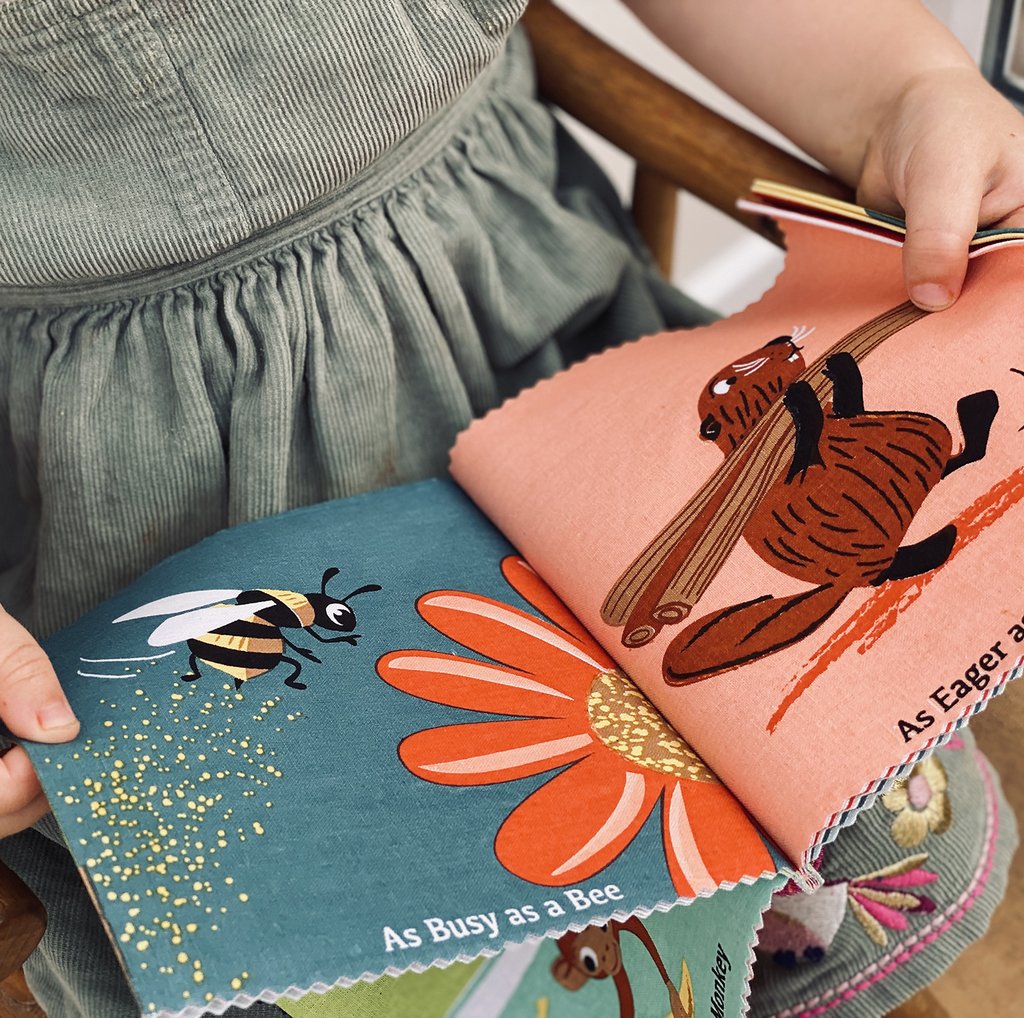 Buy Thread Bear Rag Book | for kids by Learning Bugs UK