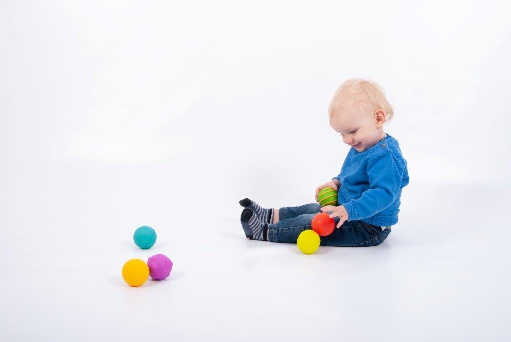 Buy Sensory Texture Balls - Set Of 6 | for kids by Learning Bugs UK