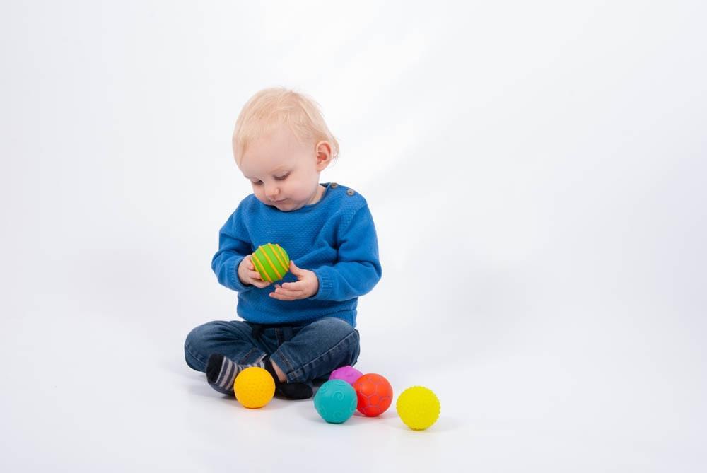 Buy Sensory Texture Balls - Set Of 6 | for kids by Learning Bugs UK