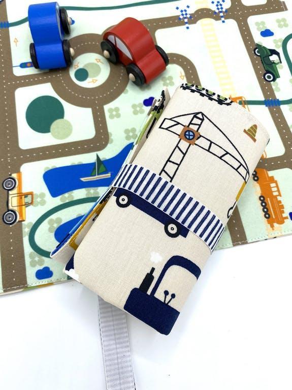 Buy Tiny Magic Retro Green Theme Carpet - Beige Vehicles Car Set | for kids by Learning Bugs UK