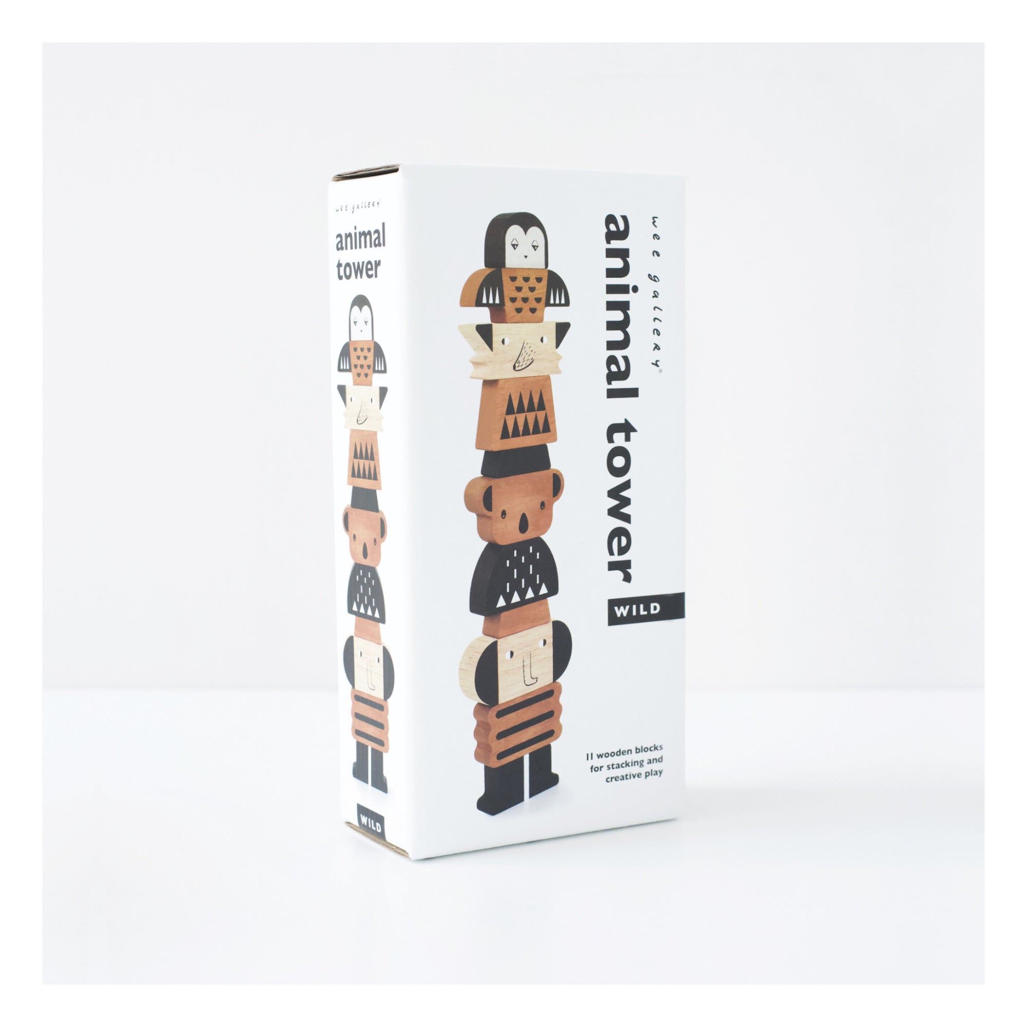 Buy Wee Gallery - Animal Tower | for kids by Learning Bugs UK