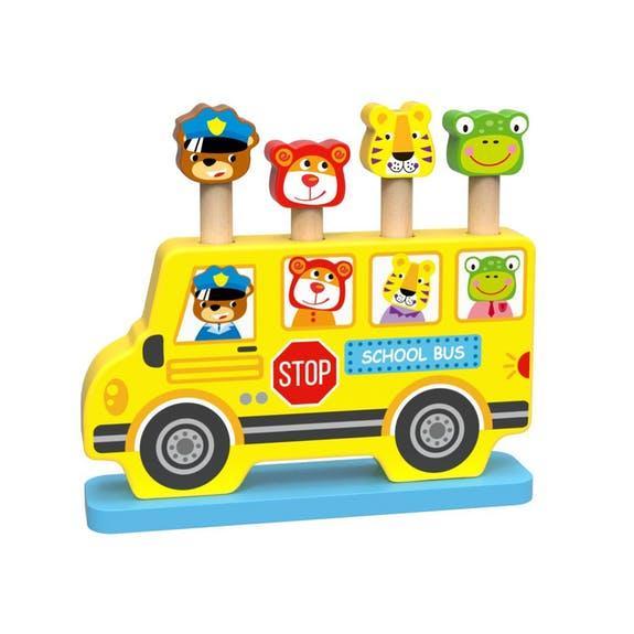 Woody Treasures Wooden Pop Up Toy