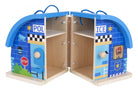 Buy Woody Treasures - Wooden Police Station Play Set | for kids by Learning Bugs UK