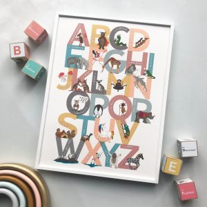 Children's Alphabet print